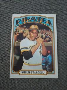 Willie Stargell 1972 Topps #447 Pittsburgh Pirates Baseball Card - Picture 1 of 2