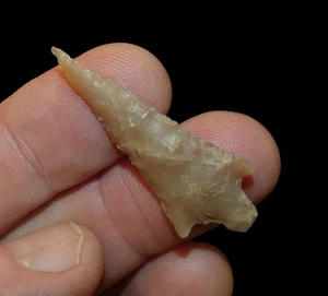 RABBIT ISLAND OREGON TRANSLUCENT INDIAN ARROWHEAD ARTIFACT COLLECTIBLE RELIC - Picture 1 of 6