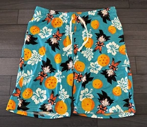 Pantalones Cortos para Dormir Dragonball Z | Para Hombre PEQUEÑOS | Azul Dragon Balls Goku Goten DBZ - Imagen 1 de 3