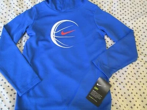 BRAND NEW Boys NIKE DRI FIT Hoodie Basketball print 4 FREE SHIPPING! - Picture 1 of 5