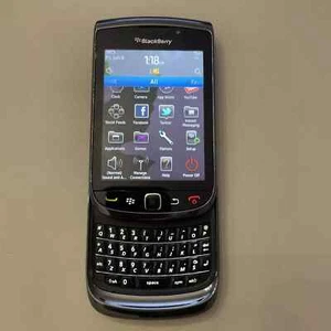Blackberry 9800 Noir Entièrement Fonctionnel, Débloqué Smartphone Slide Torche - Photo 1 sur 1