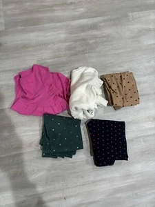 Gap Girls 5T (3 Leggings, 1 Shirt, 1 Sweater) Bundle - Picture 1 of 11