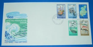 New Zealand. Fdc On "Sea & Its Resources"- (1978) - Picture 1 of 2