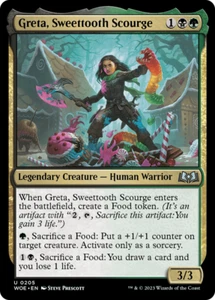 x4 Greta, Sweettooth Scourge WOE MTG 205 UNCOMMON M/NM 4x - Picture 1 of 1