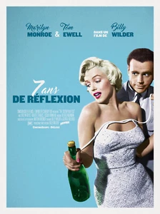 Affiche Roulée 70x100cm 7 ANS DE RÉFLEXION (1955) Marilyn Monroe R2019 NEUVE - Imagen 1 de 1