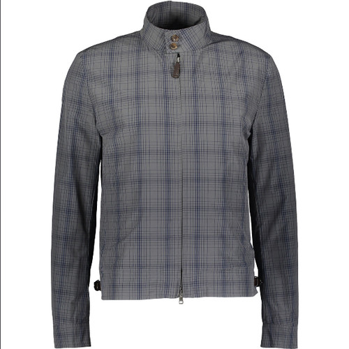 Giacca Gucci uomo grigia e blu navy a quadri prezzo consigliato £ 1.110 00