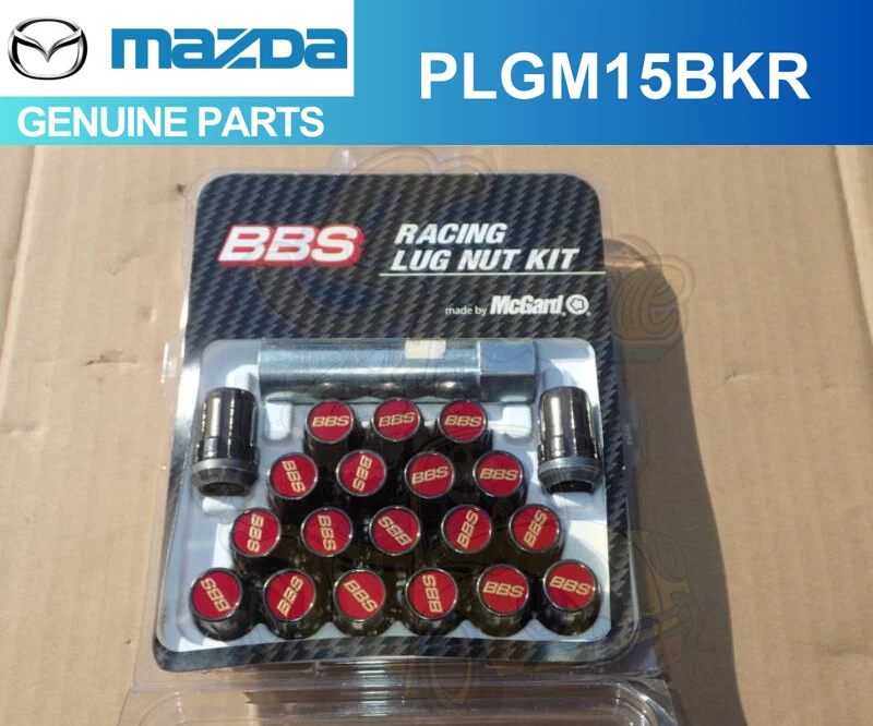 BBS Racing Lug Nut Set McGard M12x1.5 For Toyota Honda Mazda Mitsubishi - Image 1 of 1