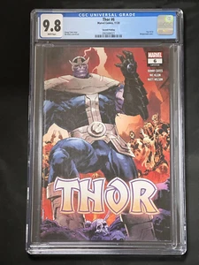 Thor #6 Second Printing Wraparound Cover Marvel Comics 2020 CGC 9.8 White Pages - Picture 1 of 3