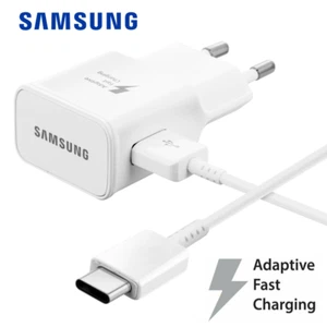 Cargador Samsung original+cable tipo C EP-TA200 Original carga rapida 15W - Zdjęcie 1 z 5