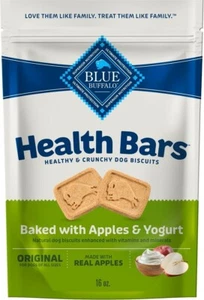 Blue Buffalo Health Bars Baked with Apples & Yogurt Dog Treats 16-oz (Pack of 1) - Picture 1 of 8