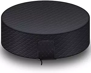 Insulated Inflatable Hot Tub Cover round Thermal Inflatable Hot Tub Spa Cover fo - Picture 1 of 6