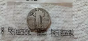 1927 Standing Liberty Quarter Silver 25¢ Piece - Picture 1 of 4