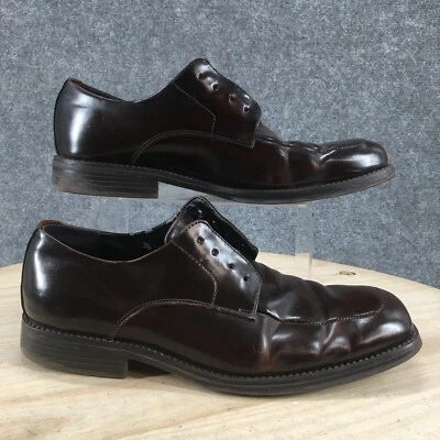 Kenneth Cole Reaction Zapatos Para Hombres 10 M Simplicity Sin usar, en caja Oxford Marrón Imitación Cuero Foto 1 de 4