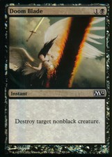 Doom Blade Foil | NM | M12 | Magic MTG