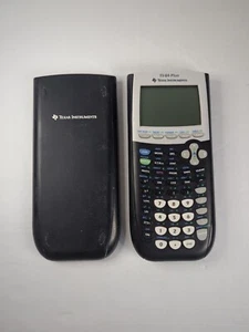 Calculadora gráfica Texas Instruments TI-84 Plus con cubierta probada - Imagen 1 de 12