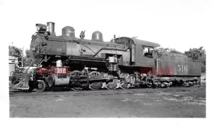 25B114 RP 1938 KCS KANSAS CITY SOUTHERN RAILROAD 2-8-0 LOK #516 JOPLIN MO - Bild 1 von 1