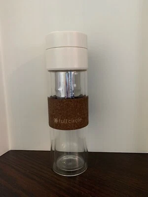 Full Circle Brumi Verter Sobre Caliente + Fría Botella BLANCA USADA EN EXCELENTE ESTADO Foto 1 de 3