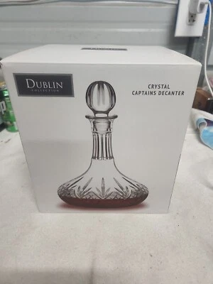 DUBLIN CRYSTAL CAPTAINS DECANTER - Image 1 of 2