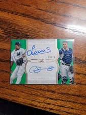 2018 Topps Definitive Collection - Dual Autograph Green /10 Severino / Sanchez