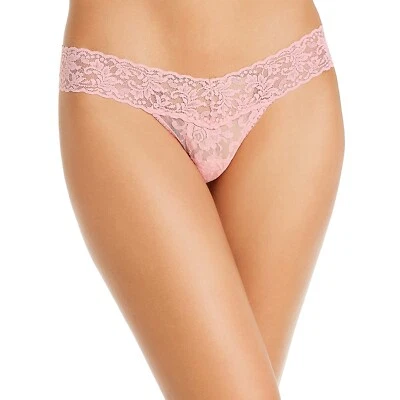Hanky Panky 265222 Mujer Rosa Dama Pequeña Tanga Tiro Bajo Ropa Interior Talla OS Foto 1 de 2
