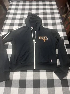 Womens Texas Long Horns Jacket Full Zip Hoodied Jacket Size L - Picture 1 of 9
