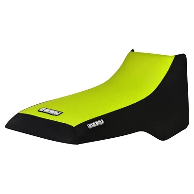 Yamaha Big Bear 350 YFM 350 1987-1999 NEGRO laterales - tapa AMARILLO NEÓN #272 Foto 1 de 4