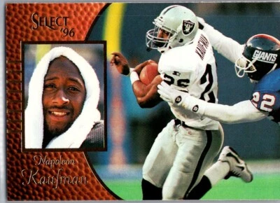 # 57 Napoleon Kaufman Oakland Raiders 1996 Select - Image 1 of 2