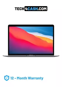 Apple MacBook Air (2020) M1 Chip 13.3” Space Grace 256GB SSD 8GB RAM - Good - Picture 1 of 11