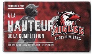 2016 Trois-Rivieres Aigles Minor League Baseball Schedule !!!