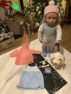Our Generation Dog Walker doll Meagan with Pu...