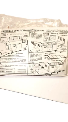 HO scale pikesville junction model railroad / trains w/o box - Image 1 of 3
