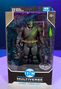 Mcfarlane DC Multiverse Batman V Superman - Batman Armor Suit Platinum Edition - Picture 1 of 11