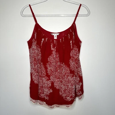 Camiseta sin mangas Cabi Red Cami para mujer talla M Heart Of Township romántica boho Foto 1 de 4
