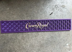 CROWN ROYAL CANADIAN WHISKEY BAR SPILL RAIL MAT - NEW - Picture 1 of 1