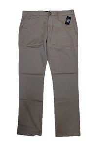 Volcom Frickin Modern Stretch Chino Pants 16" Leg Opening Khaki A1111601 - Picture 1 of 4