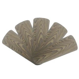 16 pale ventilatore 1/2" - ricambio ventilatore da soffitto 42" (5pz) - strisce grigie sporche. - Foto 1 di 5