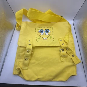 Buckle-down Nickelodeon Spongebob Smile Crossbody Bag 2008 Excellent - Picture 1 of 4