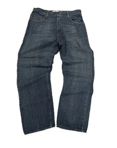 Levis 569 Jeans Herren 34x32 (34x31) Blau Stretch Denim Loose Straight Dark Wash - Bild 1 von 11