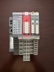 ALLEN BRADLEY 1734-AENT 1734-IB8S 1734-IB8 1734-OB4 With Base 1734-TOP3 - Bild 1 von 2