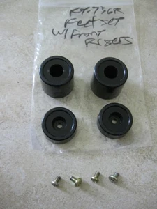 Yaesu FT-767GX  FT-736R Bottom cabinet feet set with front riser feet w/hardware - Picture 1 of 2