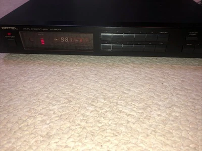 Tested Works Vintage Rotel RT-940AX AM/FM Stereo Tuner - Image 1 of 3