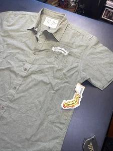 Sierra Nevada Beer Large Green Brewery  Short Sleeve Button Up NEW w/ Tags - Picture 1 of 12