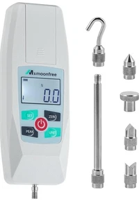 Medidor de fuerza digital Mxmoonfree 500N medidor de fuerza portátil + acceso. - Imagen 1 de 12