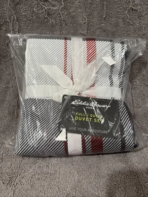 Eddie Bauer Comforter Full Queen Polyester Microfiber Plaid🥃 - Image 1 of 3