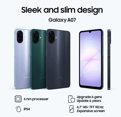 Samsung Galaxy A07 DUAL SIM -128 Gb Nuovo - Immagine 1 di 2