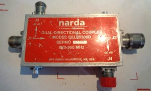 narda CEL30300D Dual Directional Coupler 820-960MHz - Bild 1 von 2