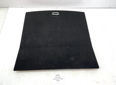 ✅ 11-18 OEM Porsche Cayenne Turbo 958 maletero trasero alfombra panel negro* Foto 1 de 4