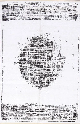 Vegetable Dye Modern Area Rug 5x8 Ft Handmade Abstract Wool Carpet Bedroom Rug - Image 1 of 4