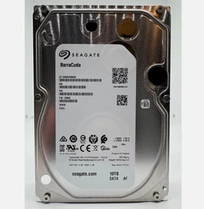 Seagate Barracuda 10TB ST10000DM005 256MB SATA 3.5" Internal HDD Hard Drive - Afbeelding 1 van 2