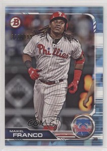 2019 Bowman Sky Blue /499 Maikel Franco #47